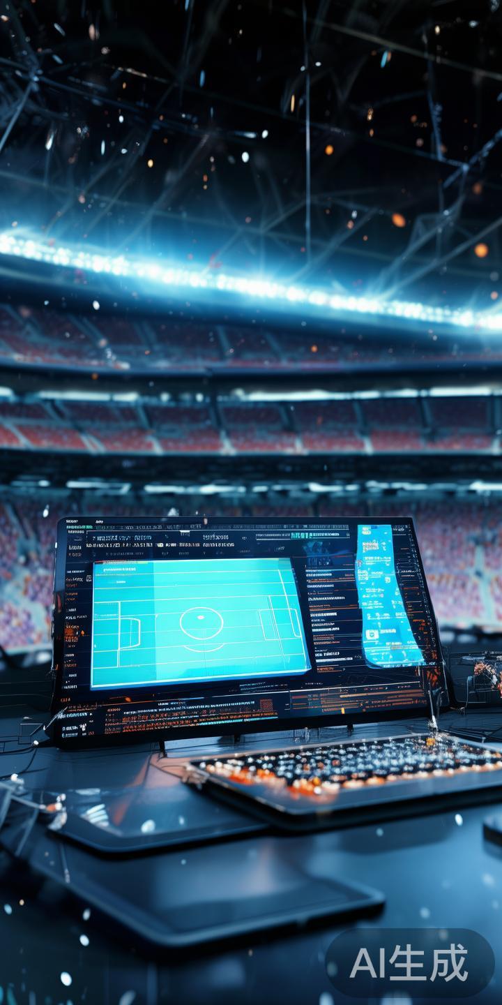 随着科技的不断发展，传统的足球比赛已不再仅靠场上表